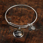 To Mom I'Ll Always Remember Bracelet Stainless Steel or 18k Gold Circle Bangle - Express Your Love Gifts