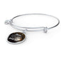 To Mom I'Ll Always Remember Bracelet Stainless Steel or 18k Gold Circle Bangle - Express Your Love Gifts