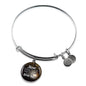 To Mom I'Ll Always Remember Bracelet Stainless Steel or 18k Gold Circle Bangle - Express Your Love Gifts