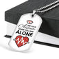 To Nurse I Am Your Advocate Necklace Stainless Steel or 18k Gold Dog Tag 24" Chain-Express Your Love Gifts