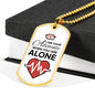 To Nurse I Am Your Advocate Necklace Stainless Steel or 18k Gold Dog Tag 24" Chain-Express Your Love Gifts