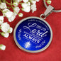 Today And Always First Communion Circle Necklace Stainless Steel or 18k Gold 18-22" - Express Your Love Gifts