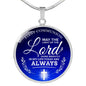 Today And Always First Communion Circle Necklace Stainless Steel or 18k Gold 18-22" - Express Your Love Gifts