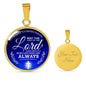Today And Always First Communion Circle Necklace Stainless Steel or 18k Gold 18-22" - Express Your Love Gifts