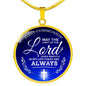 Today And Always First Communion Circle Necklace Stainless Steel or 18k Gold 18-22" - Express Your Love Gifts