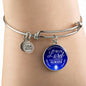 Today And Always Stainless Steel or 18k Gold Circle Bangle Bracelet - Express Your Love Gifts