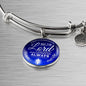 Today And Always Stainless Steel or 18k Gold Circle Bangle Bracelet - Express Your Love Gifts