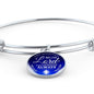 Today And Always Stainless Steel or 18k Gold Circle Bangle Bracelet - Express Your Love Gifts