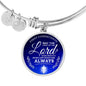Today And Always Stainless Steel or 18k Gold Circle Bangle Bracelet - Express Your Love Gifts