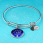 Today And Always Stainless Steel or 18k Gold Circle Bangle Bracelet - Express Your Love Gifts