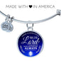 Today And Always Stainless Steel or 18k Gold Circle Bangle Bracelet - Express Your Love Gifts