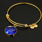 Today And Always Stainless Steel or 18k Gold Circle Bangle Bracelet - Express Your Love Gifts