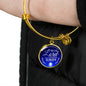 Today And Always Stainless Steel or 18k Gold Circle Bangle Bracelet - Express Your Love Gifts