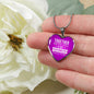 Together With You Is My Favorite Place To Be Heart Pendant Necklace-Express Your Love Gifts