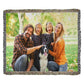 Personalized Upload Your Own Heirloom Photo Woven Blanket-Express Your Love Gifts