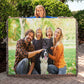 Personalized Upload Your Own Heirloom Photo Woven Blanket-Express Your Love Gifts