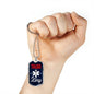 Trauma King Medical Worker Necklace Stainless Steel or 18k Gold Dog Tag W 24" - Express Your Love Gifts