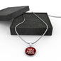 True Love Waits Circle Necklace Stainless Steel or 18k Gold 18-22"-Express Your Love Gifts