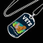 Vets Make It Better Vet Necklace Stainless Steel or 18k Gold Dog Tag W 24" - Express Your Love Gifts