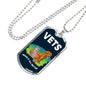 Vets Make It Better Vet Necklace Stainless Steel or 18k Gold Dog Tag W 24" - Express Your Love Gifts