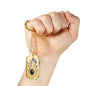 Virgo Constellation Horoscope Zodiac Dog Tag Stainless Steel or 18k Gold 24" Chain - Express Your Love Gifts