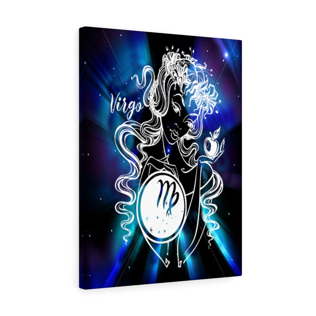 Virgo Zodiac Horoscope Sign Constellation Canvas Print Astrology Home Decor Ready to Hang Artwork - Express Your Love Gifts
