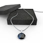 Weakness Doesn’T Live Here Anymorecirclependant Necklace Stainless Steel or 18k Gold 18-22"-Express Your Love Gifts