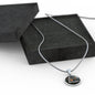 Weakness Is A Choice Circle Necklace Stainless Steel or 18k Gold 18-22"-Express Your Love Gifts