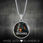 Weakness Is A Choice Circle Necklace Stainless Steel or 18k Gold 18-22"-Express Your Love Gifts