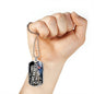 Weakness Is A Choice Necklace Stainless Steel or 18k Gold Dog Tag 24" Chain-Express Your Love Gifts