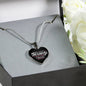 When I Count My Blessings Heart Pendant Necklace-Express Your Love Gifts