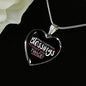 When I Count My Blessings Heart Pendant Necklace-Express Your Love Gifts