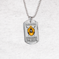 Whole Armor Of God Bible Verse Faith Necklace Stainless Steel or 18k Gold Dog Tag 24" Chain-Express Your Love Gifts