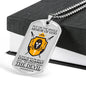 Whole Armor Of God Bible Verse Faith Necklace Stainless Steel or 18k Gold Dog Tag 24" Chain-Express Your Love Gifts
