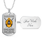 Whole Armor Of God Bible Verse Faith Necklace Stainless Steel or 18k Gold Dog Tag 24" Chain-Express Your Love Gifts