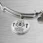 Whole Armor Of God Bible Verse Inspirational Gift Stainless Steel or 18k Gold Circle Bangle Bracelet - Express Your Love Gifts