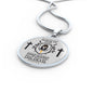 Whole Armor Of God Ephesianscirclependant Necklace Stainless Steel or 18k Gold 18-22" - Express Your Love Gifts
