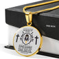 Whole Armor Of God Ephesianscirclependant Necklace Stainless Steel or 18k Gold 18-22" - Express Your Love Gifts