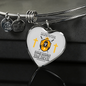 Whole Armor Of God Stainless Steel or 18k Gold Heart Pendant 18-22"-Express Your Love Gifts