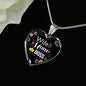 Wife. Mom. Boss Heart Pendant Necklace-Express Your Love Gifts