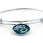 Win Philly Win Philadelphia Stainless Steel or 18k Gold Circle Bangle Bracelet - Express Your Love Gifts