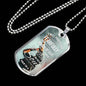Wonderfully Made Bible Psalm Necklace Stainless Steel or 18k Gold Dog Tag 24" Chain-Express Your Love Gifts