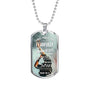 Wonderfully Made Bible Psalm Necklace Stainless Steel or 18k Gold Dog Tag 24" Chain-Express Your Love Gifts