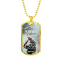 Wonderfully Made Bible Psalm Necklace Stainless Steel or 18k Gold Dog Tag 24" Chain-Express Your Love Gifts