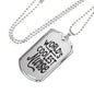 World'S Coolest Nurse Necklace Stainless Steel or 18k Gold Dog Tag 24" Chain - Express Your Love Gifts