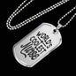 World'S Coolest Nurse Necklace Stainless Steel or 18k Gold Dog Tag 24" Chain - Express Your Love Gifts