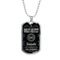 World'S Greatest Dad Dog Tag Stainless Steel or 18k Gold 24" Chain Gift For Dad - Express Your Love Gifts