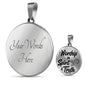 Worship In Spirit And Truth Christian Necklace Bible Verse Circle Necklace - Express Your Love Gifts