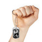 Yin Yang Dragon Necklace Martial Arts Gift Stainless Steel or 18k Gold Dog Tag 24" Chain - Express Your Love Gifts
