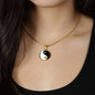 Yin Yang Necklace Zen Symbol Pendant 18k Gold Necklace 18-22" - Express Your Love Gifts